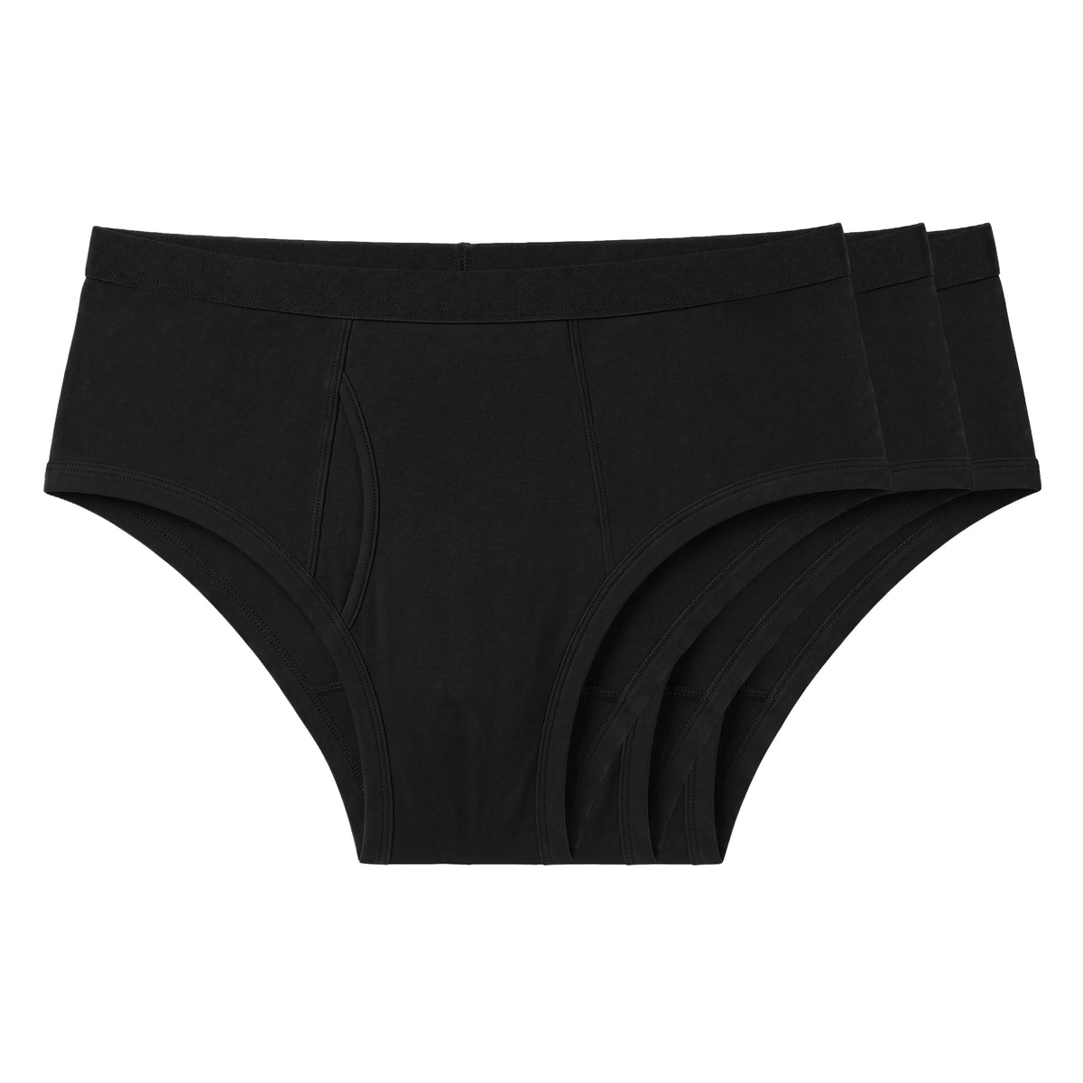 Men's Leakproof Brief (Black 3-Pack)